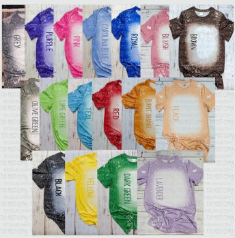 Short Sleeve Bleached Definition T-Shirt