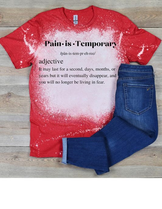 Short Sleeve Bleached Definition T-Shirt